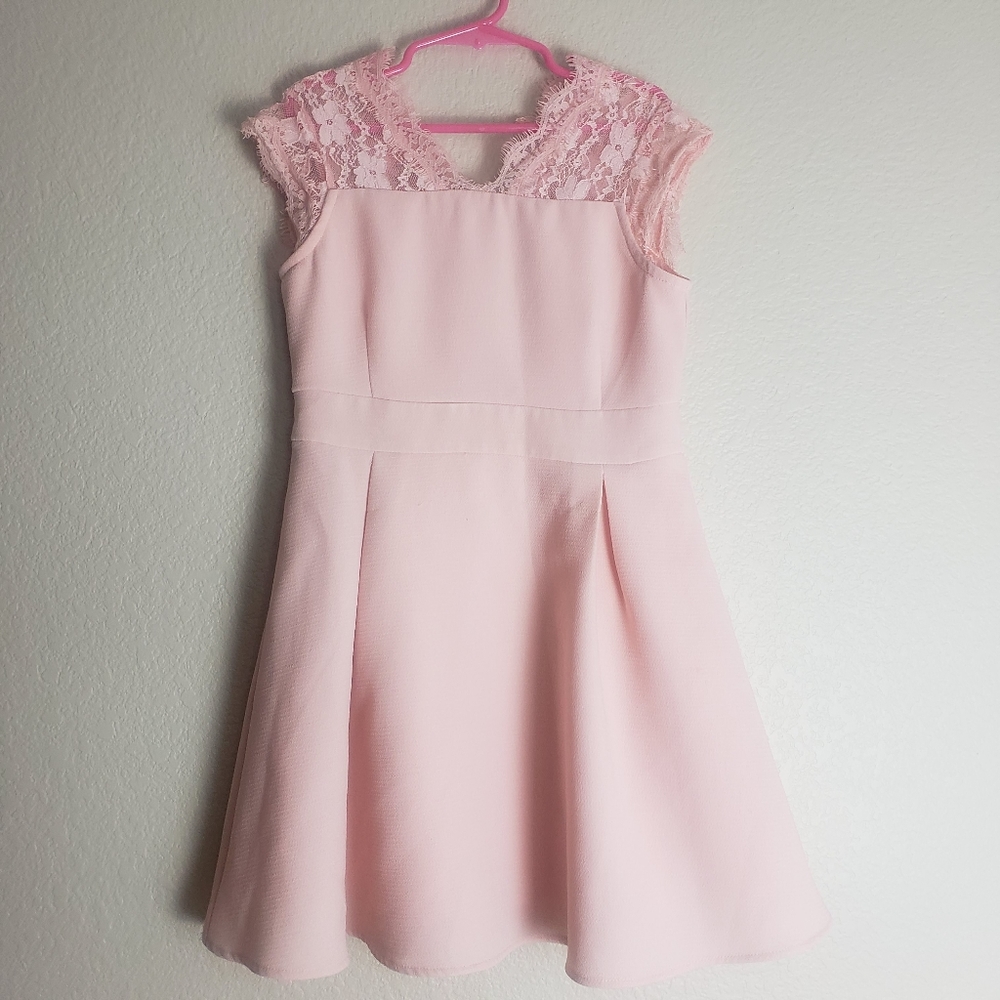 BCBG light pink girls dress